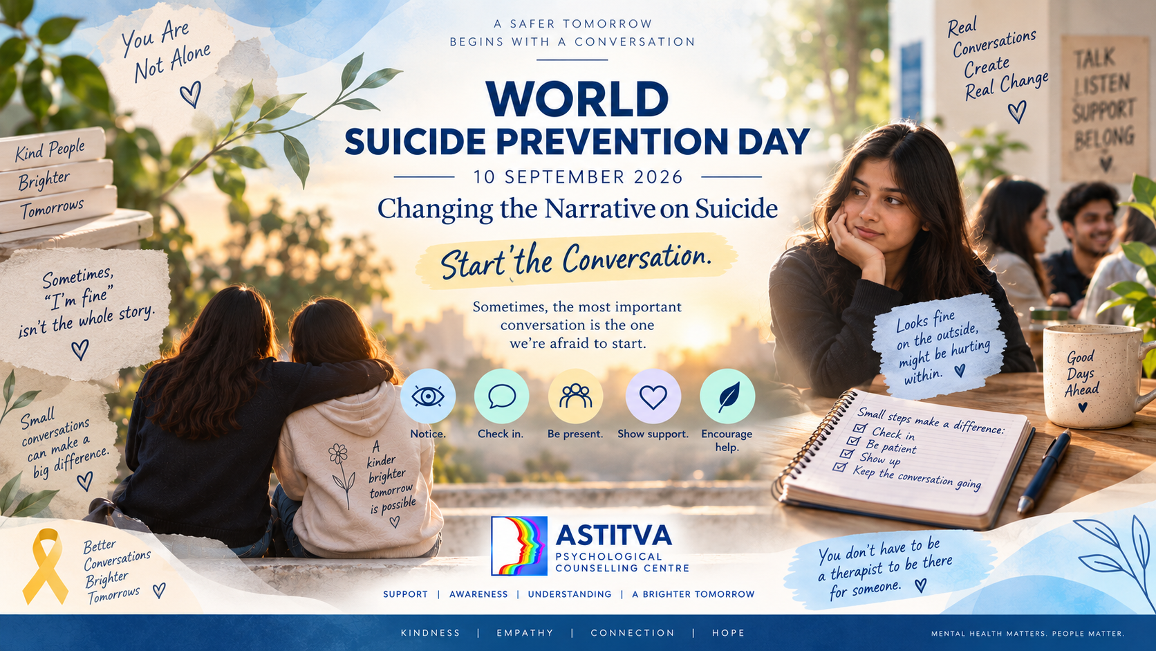 Start the Conversation: Changing the Narrative on Suicide
